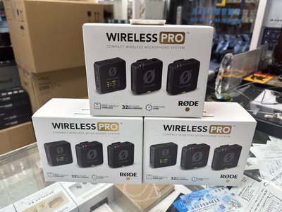 禾豐音響 加送原廠行動電源 RODE Wireless Pro 專業版 一對二無線麥克風 公司貨