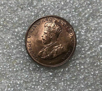 【二手】 香港喬治五世小一仙銅幣 1934年 品相如圖 按圖1727 錢幣 紙幣 硬幣【經典錢幣】