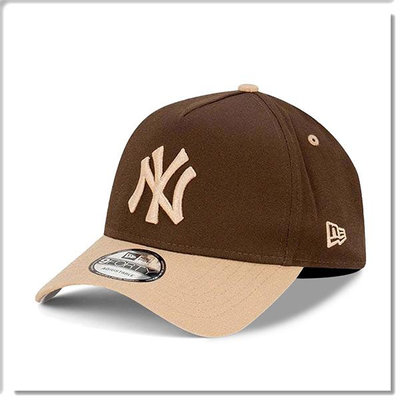 【ANGEL NEW ERA】NEW ERA MLB NY 紐約 洋基 雙色 咖啡 卡其 卡車帽 9FORTY 限量