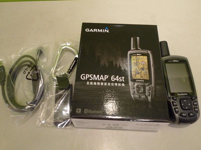 [測量儀器量販店]GARMIN GPSMAP 64ST掌上型GPS衛星定位儀 GARMIN 64st 全新品台灣公司貨