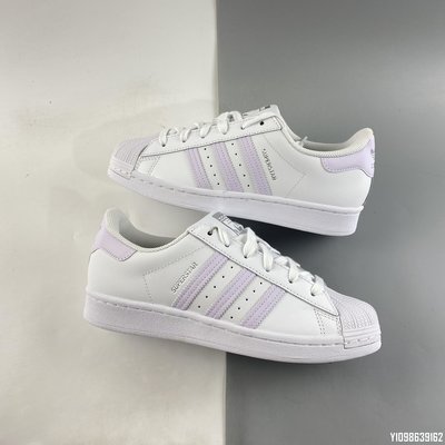 adidas Originals Superstar  21 白紫 簡約 貝殼頭 滑板鞋 FV3374 36-39 女鞋