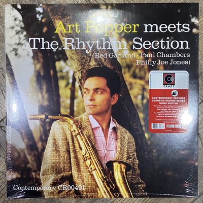 現貨RSD爵士名盤ART PEPPER MEETS THE RHYTHM SECTION黑膠唱片LP~特價