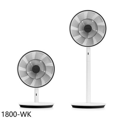 《可議價》BALMUDA百慕達【1800-WK】The GreenFan 風扇黑色電風扇(7-11商品卡300元)