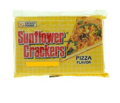 菲律賓 Sunflower crackers pizza 披薩口味 餅乾/1包/10x25g