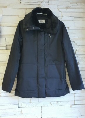 ❤特價❤全新Wanko/veeko黑色毛領舖棉外套