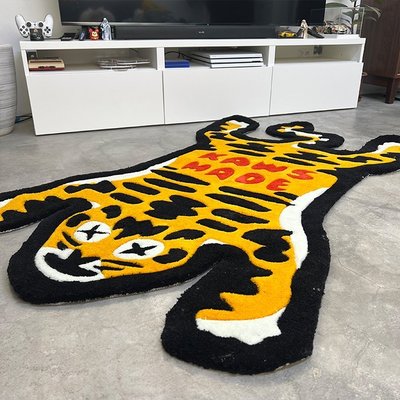 KAWS x Human Made Tiger Silk Rug