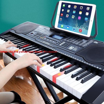 美科MK-975電子琴61鋼琴鍵成人兒童初學入門幼師多功能專業88-促銷 正品 現貨