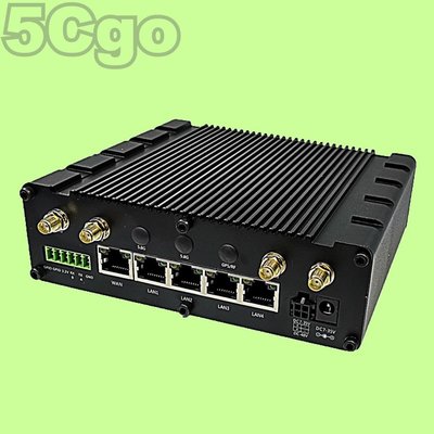 5Cgo【權宇】T280-C力必拓4G無線插卡路由器百兆轉有線及wifi多網口車載串口rs232/rs485另5G 含稅