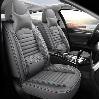 通用型汽車座椅套 PU 皮革前座+後座全套由 W211 Outlander Avensis Ranger 製造 @车博士