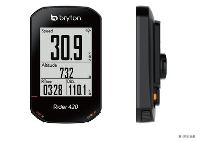 ☆政點☆020全新Bryton Rider 420T GPS 自行車紀錄器(主機+踏頻感測器+心率帶+固定座)