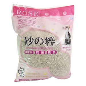 砂之粹貓砂-玫瑰/檸檬香(粗砂) 10L 適合單層貓砂盆 3包免運費