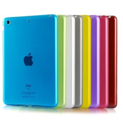 【妞妞♥３C】APPLE iPad mini 3 2 retina TPU透明清水套矽膠軟套背蓋 輕薄防震保護套