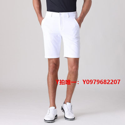 高爾夫衣服新款高爾夫短褲男褲子速干透氣運動球褲夏季golf服裝男裝純色中褲
