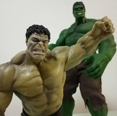 綠巨人 浩克 漫威電影 復仇者聯盟 手辦 模型 擺件雕像