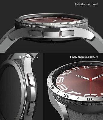 【Ringke Bezel Styling】Galaxy Watch 6 Classic 43mm 高質感帶刻度金屬保護圈 台灣現貨 日本亞馬遜購入