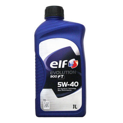 【易油網】【缺貨】ELF 5W40 EVOLUTION 900 FT 5W-40 合成機油 Mobil ENI