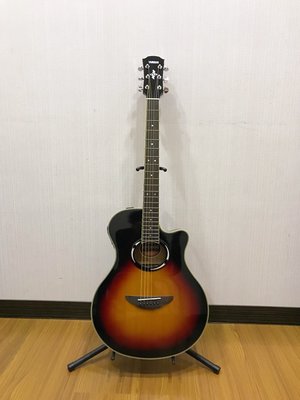三一樂器 YAMAHA APX 500 III 面單 電民謠吉他 電木吉他 漸層色