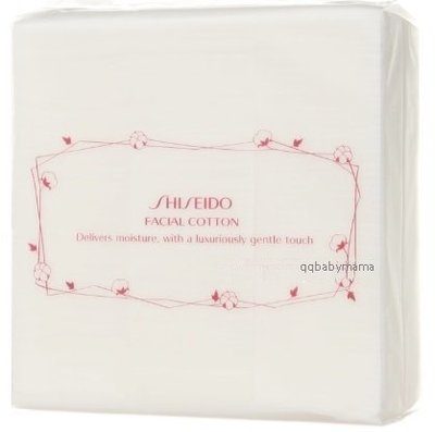 【Q寶媽】SHISEIDO 資生堂 輕柔感化粧棉165片 現貨 台灣專櫃貨 日本製 化妝棉
