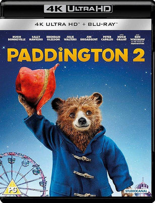 洪興 藍光BD 柏靈頓熊熊出任務 4K UHDBD 雙碟限定版 Paddington 2