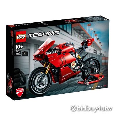 樂高 LEGO 42107 動力科技系列 Ducati Panigale V4 R 杜卡迪 重型機車 紅色閃電 交換禮物