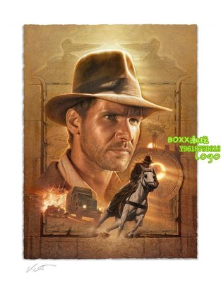 BOXX潮玩~33TOYS Sideshow 501422U Indiana Jones 印第安納 瓊斯 藝術畫像