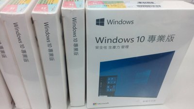 win11/win10 pro 專業版 USB彩盒 繁中版 實體店面