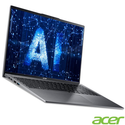 ☆奇岩3C☆ Acer 宏碁 AI PC/NB SFG16-72-56R3 灰 16吋 Ultra 5-125H/16GB/512GB/WQXGA/