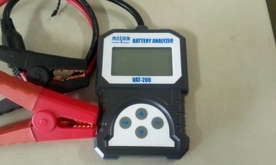 #台南豪油本舖實體店面* 麻新 VAT-200 鉛酸蓄電池測試器 電瓶檢測器