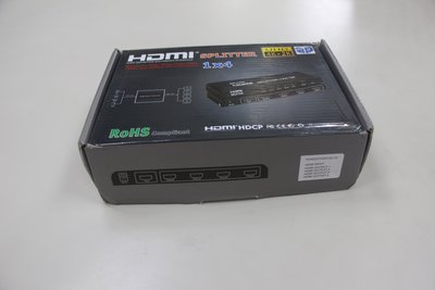 4路HDMI分配器 1進4出 1080P 支援3D