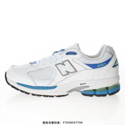 New Balance ML2002“白雪碧藍綠”穩定耐磨增高運動慢跑鞋 ML2002RW 男女鞋