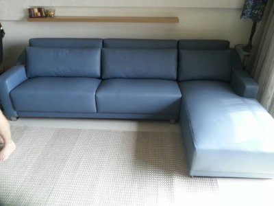 【順發傢俱】牛皮~復刻樣式~客製化~L型沙發~(X31)