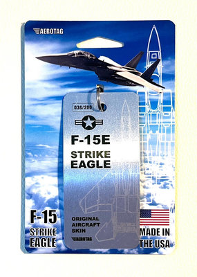 RBF現貨  F-15E USAF FUSELAGE TAG 蒙皮鑰匙圈 TAG-F15E-USAF
