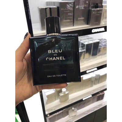 百貨公司購入正品 Chanel香奈兒Bleu EDT蔚藍男士持久淡香水濃香香精PARFUM 100ML