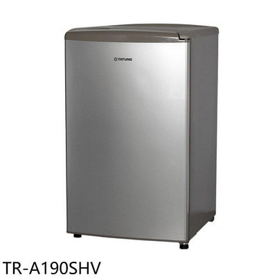 《可議價》大同【TR-A190SHV】95公升單門銀色冰箱(含標準安裝)