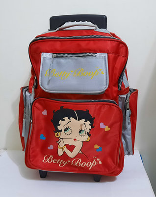 Betty Boop 貝蒂 雙肩拉桿包/行李箱/旅行箱/旅行袋