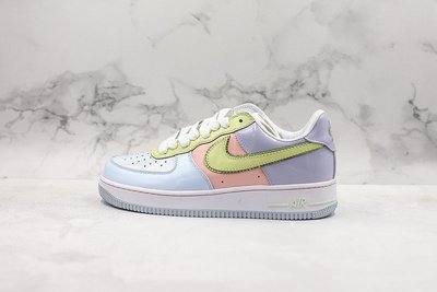Nike Air Force 1 Low 彩色 漆皮 低筒 復活節 休閒滑板鞋 845053-500 情侶鞋