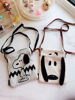 日本 史努比 透明 觸控 手機包 斜背包 小包 肩背包側背包 包包  Snoopy 生日禮物