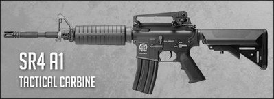 【WKT】SRC SR4A1 Tactical Carbine第三代海豹托金屬電動槍-GE-0502TM III