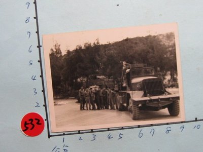 國軍, 老卡車, 古董黑白,照片,相片34