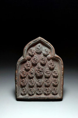 【二手】『擦擦-藏傳泥塑藝術』 十八世紀 二十一綠度母總集 品相完美 佛教用品 配飾 老物件【佟掌櫃】-669