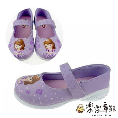 【樂樂童鞋】台灣製迪士尼公主休閒鞋 F163-1 - 童鞋 蘇菲亞公主 室內鞋 娃娃鞋 台灣製 MIT 公主鞋 女中童