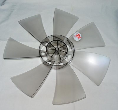風量大 超靜音 14吋 7片扇葉 風葉 葉扇 可適用 國際 F-L14 DMD (可適用前端半圓孔後端全圓孔)
