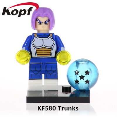 【積木班長】KF580 特南克斯 TRUNKS 龍珠 龍珠Z 龍珠超 七龍珠 人偶 袋裝/相容 樂高 LEGO 積木