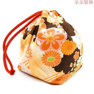 【限時下殺】和風櫻之美和服手袋日式櫻花雜物袋小物袋著物袋購物收納袋化妝包