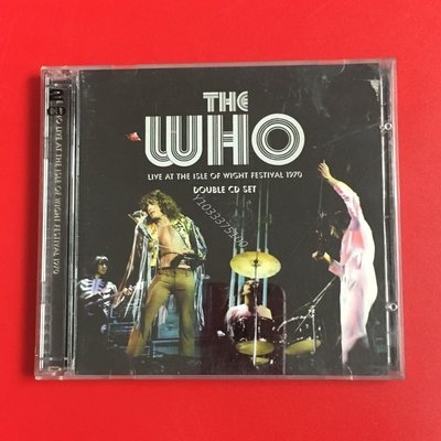 英拆 誰人樂隊 The Who Live At The Isle Of Wight Festival 2CD 唱片 CD 歌曲【奇摩甄選】