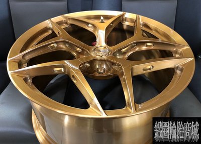 全新 19吋 BC KLS 05 Wheels 單片鍛造鋁圈客製化 香檳銅 各車規格訂製 另有 20吋 21吋 22吋