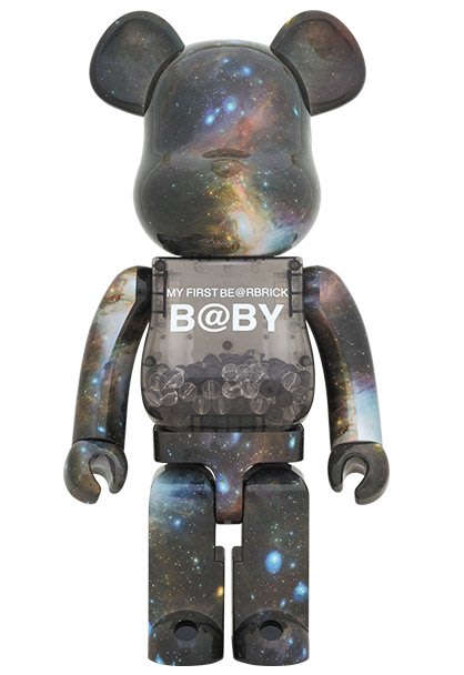 絕版2019 MY FIRST BE@RBRICK B@BY SPACE Ver.1000％ 星空千秋CHIAKI 