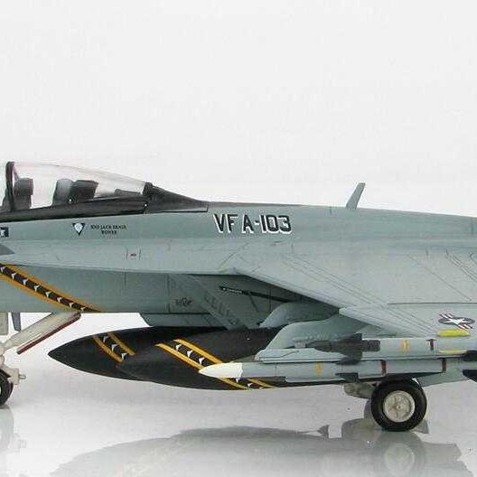 HM HA5108 F/A-18F VF-103 海盜旗AG 200，1/72合金飛機模型