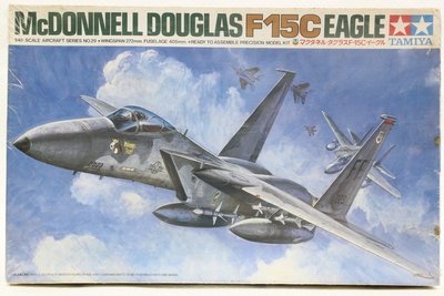 【統一模型玩具店】TAMIYA《美國空軍鷹式戰鬥機 F-15C EAGLE》1:48 # 61029