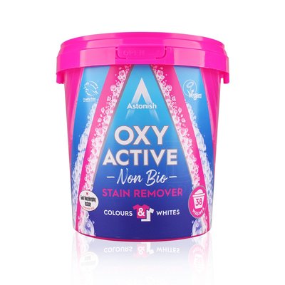 快速出貨 英國 Astonish 潔淨專家 超濃縮活氧去污 洗衣添加劑 825g 洗衣粉 衣物 OXY ACTIVE【DDBS】